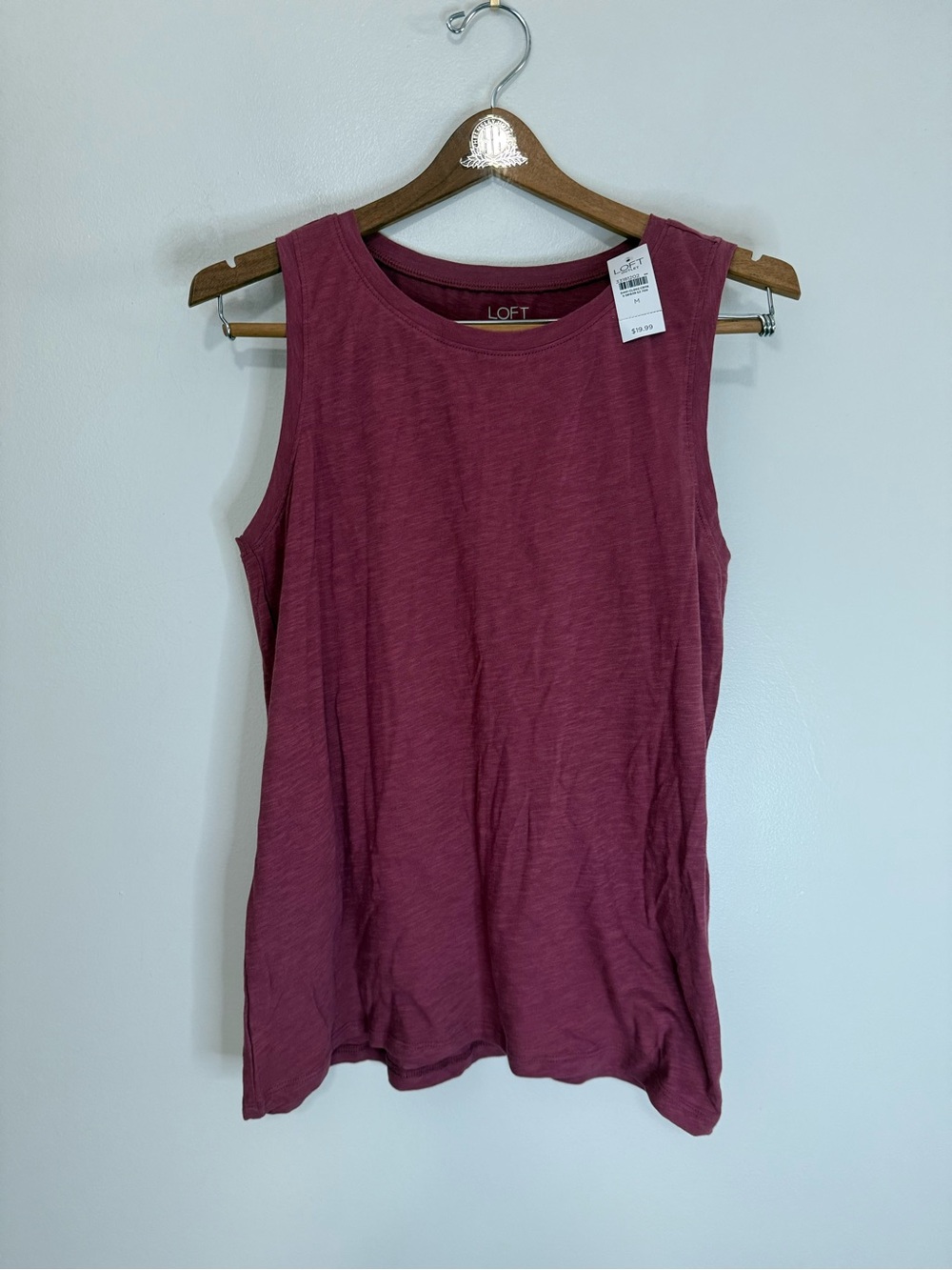 LOFT Nwt Women’s Sleeveless Tank Top - Plum size medium